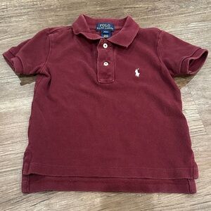 Polo by Ralph Lauren Kids Burgundy Polo Shirt